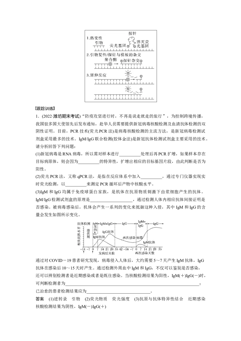 2023年高考生物一轮复习（全国版）第10单元解惑练4　新冠病毒的检测_通用版（老高考）复习资料_2023年复习资料_一轮复习_2023年高考生物一轮复习讲义+课件（全国版）