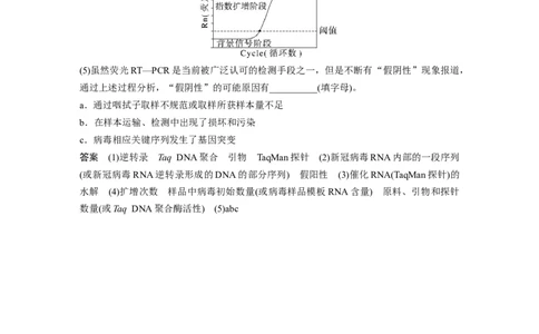 2023年高考生物一轮复习（全国版）第10单元解惑练4　新冠病毒的检测_通用版（老高考）复习资料_2023年复习资料_一轮复习_2023年高考生物一轮复习讲义+课件（全国版）