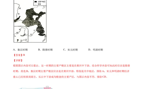 专题07人类的食物生产与社会生活（解析版）-备战2023年高考历史一轮复习考点微专题（新高考地区专用）_07高考历史_新高考复习资料_2023年新高考复习资料