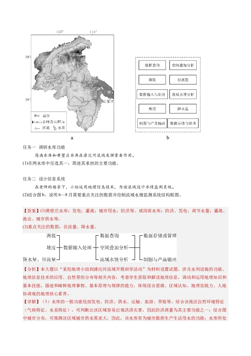 专题04陆地水环境（解析版）_2025年新高考资料_二轮复习_01高考语文等多个文件_2025年高三地理高考二轮复习专项提升_重点&middot;难点&middot;热点专练（分地区）_北京专用