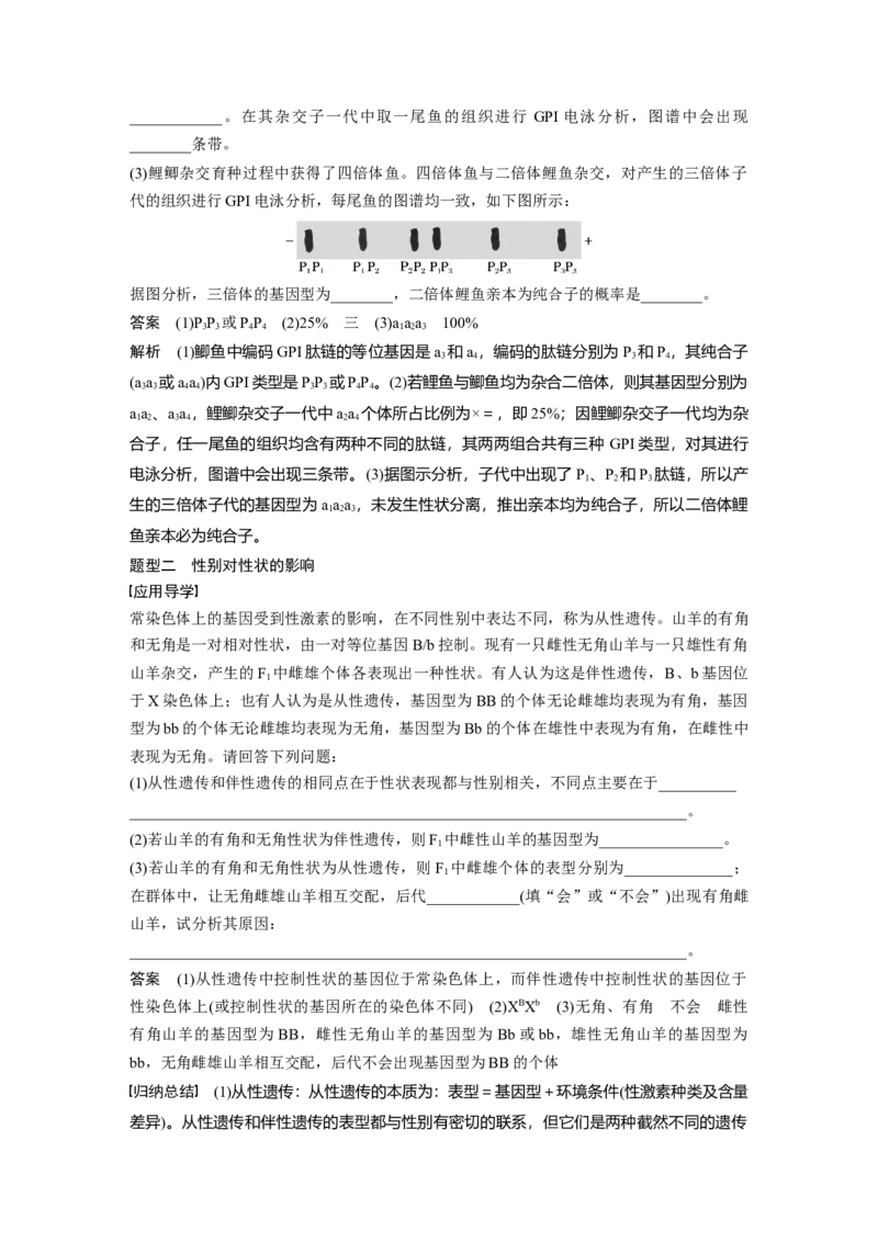 2023年高考生物一轮复习（新人教新高考）第5单元微专题四　分离定律在特殊情况下的应用_新高考复习资料_2023年新高考复习资料_一轮复习_2023年新高考大一轮复习讲义