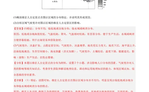 专题07人口与城市易错提分（4大易错点）（解析版）_2025年新高考资料_二轮复习_2025年高三地理高考二轮复习专项提升（新高考通用）3405802_易错专练