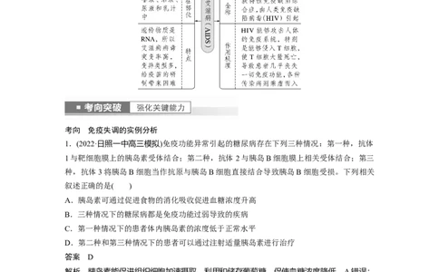 2023年高考生物一轮复习（全国版）第8单元第7课时　免疫失调和免疫学的应用_通用版（老高考）复习资料_2023年复习资料_一轮复习_2023年高考生物一轮复习讲义+课件（全国版）