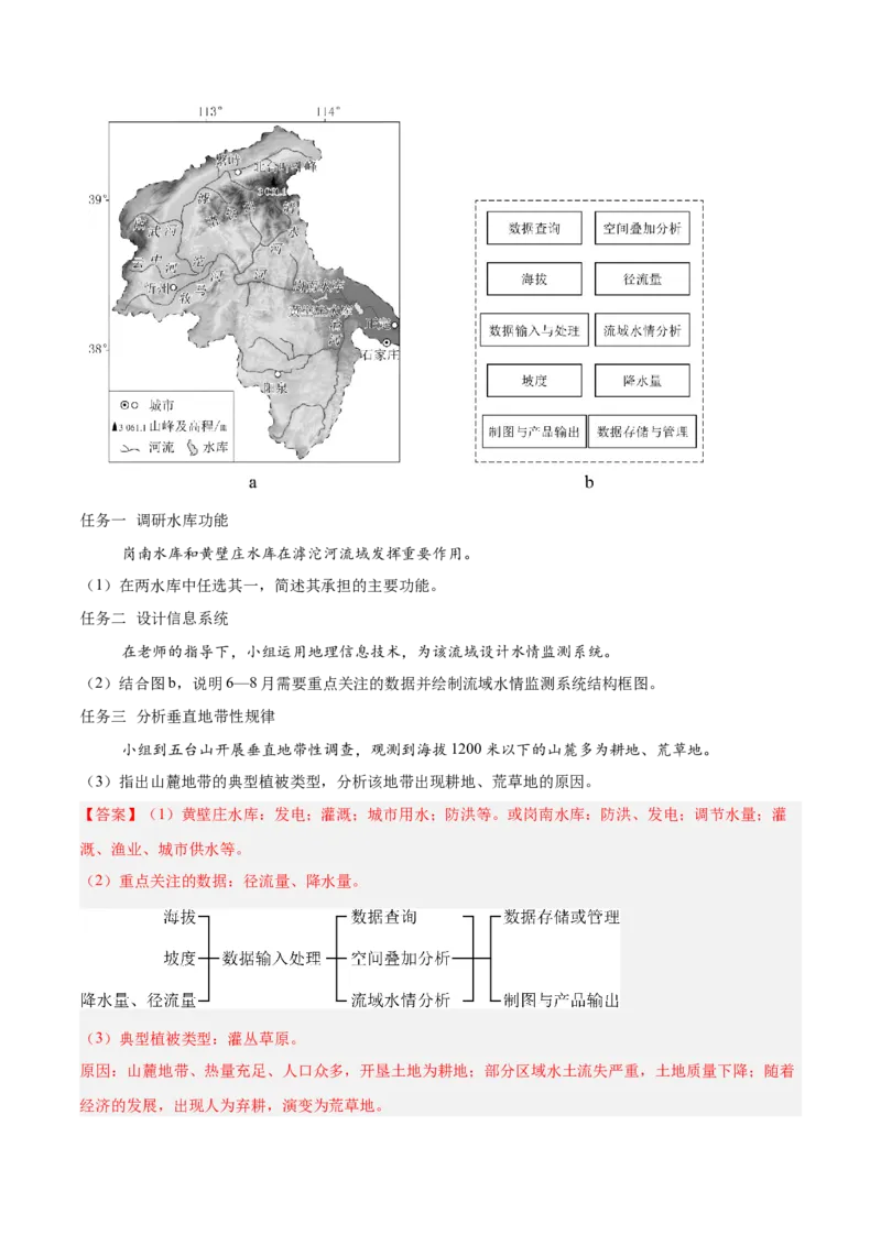 专题07自然环境的整体性与差异性（解析版）_2025年新高考资料_二轮复习_2025年高三地理高考二轮复习专项提升（新高考通用）3405802_重点&middot;难点&middot;热点专练（分地区）_北京专用