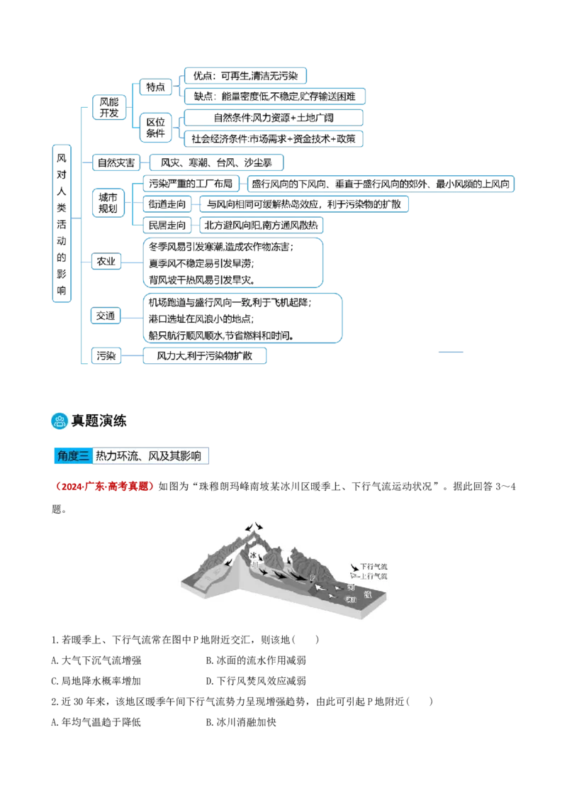 专题02大气的受热状况与运动（解析版）_2025年新高考资料_二轮复习_01高考语文等多个文件_2025年高三地理高考二轮复习专项提升_重点&middot;难点&middot;热点专练（分地区）_黑吉辽专用