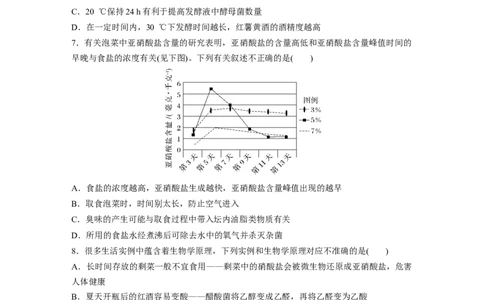 第10单元　课时练1　传统发酵技术的应用、发酵工程及其应用_2024年新高考资料_1.2024一轮复习_2024年高考生物一轮复习讲义（新人教版）_学生版在此文件夹_一轮复习69练