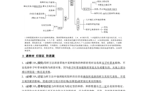 2023年高考生物二轮复习（全国版）第1篇专题突破专题7考点1　种群和群落_通用版（老高考）复习资料_2023年复习资料_二轮复习_2023年高考生物二轮复习讲义+课件（全国版）