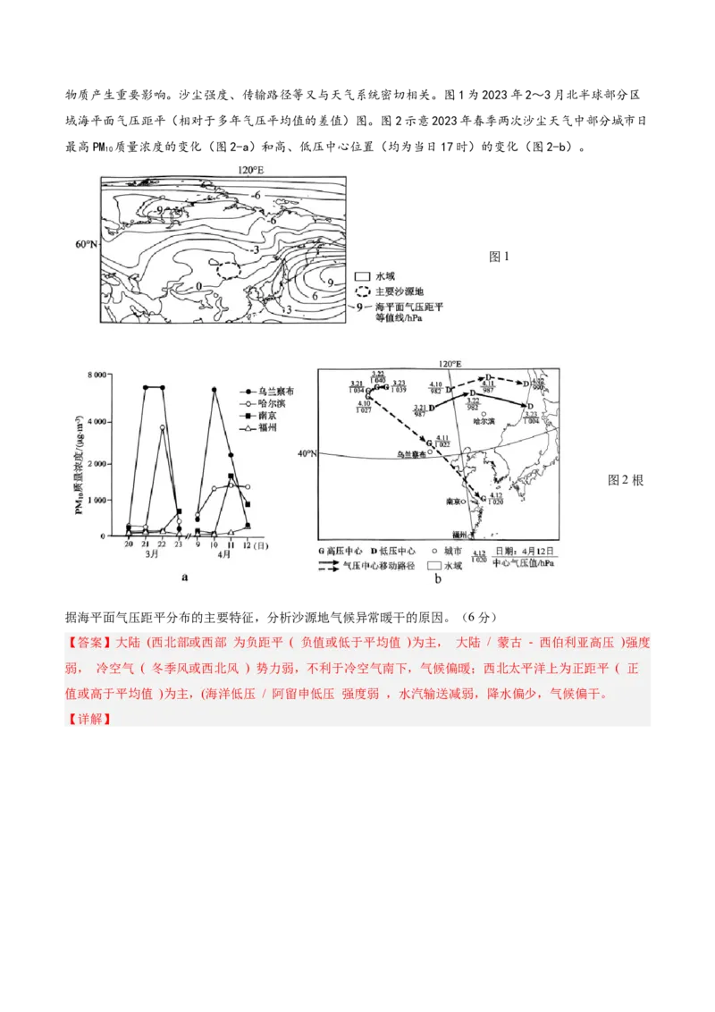 专题04图表攻略（讲义）（解析版）_2025年新高考资料_二轮复习_01高考语文等多个文件_上好课2025年高考地理二轮复习讲练测（新高考通用）_第二部分题型突破