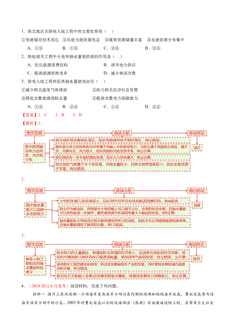 专题10交通、工程建设、国际合作（讲义）（解析版）_2025年新高考资料_二轮复习_01高考语文等多个文件_上好课2025年高考地理二轮复习讲练测（新高考通用）_第一部分专题突破
