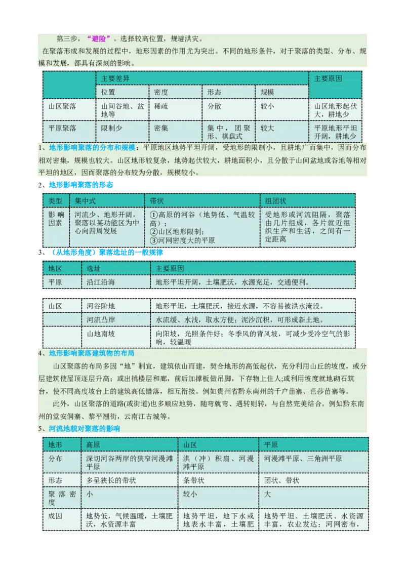 专题05地质地貌（讲义）（解析版）_2025年新高考资料_二轮复习_01高考语文等多个文件_上好课2025年高考地理二轮复习讲练测（新高考通用）_第一部分专题突破