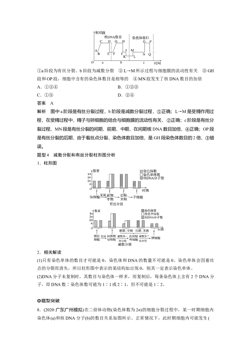 2022年高考生物一轮复习第4单元第12讲　减数分裂和受精作用_新高考复习资料_2022年新高考复习资料_2022年一轮复习最新版_1.2022年高考生物一轮复习全国通用版