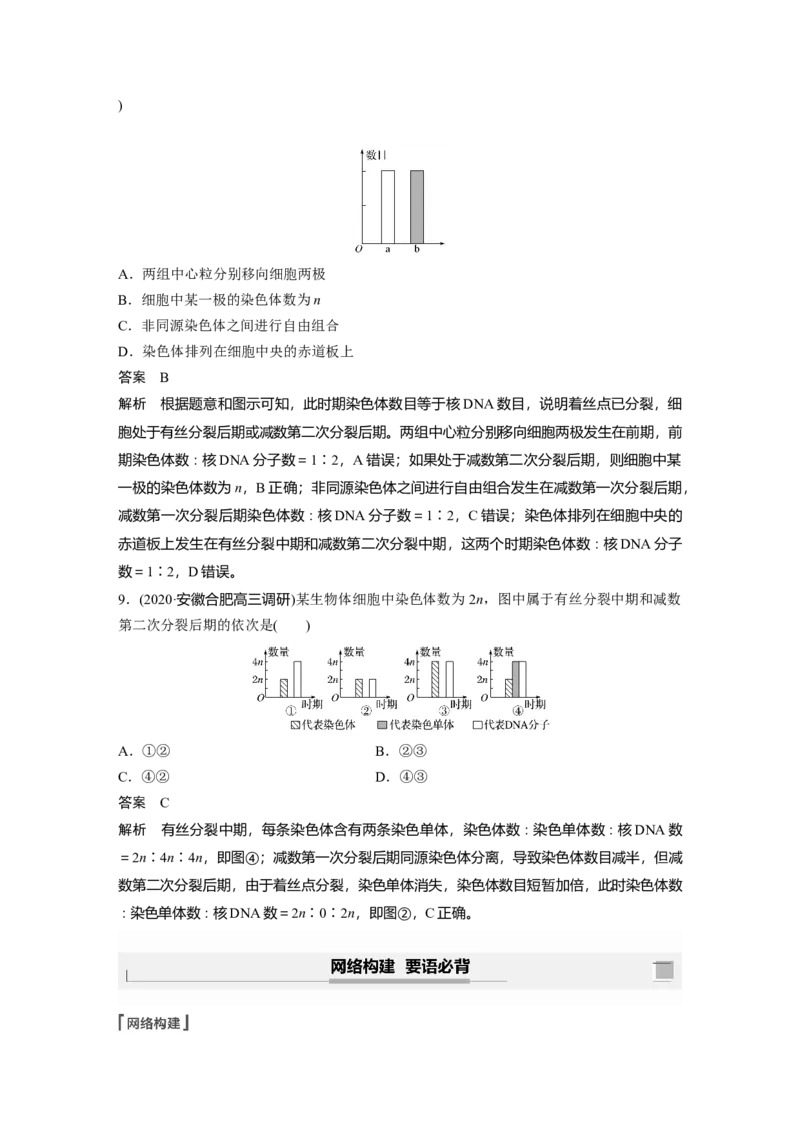 2022年高考生物一轮复习第4单元第12讲　减数分裂和受精作用_新高考复习资料_2022年新高考复习资料_2022年一轮复习最新版_1.2022年高考生物一轮复习全国通用版