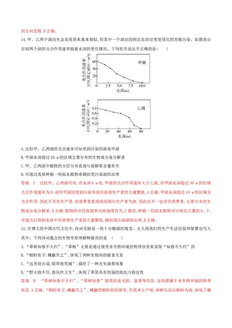 押题点06种群和群落（解析版）_2024年新高考资料_5.2024三轮冲刺_备战2024年高考生物临考题号押题（辽宁、黑龙江、吉林专用）322857720