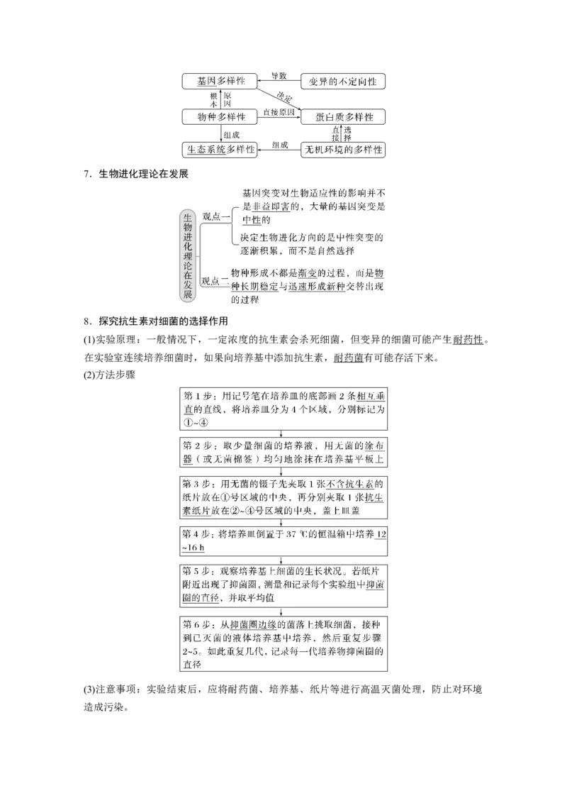 2023年高考生物一轮复习（新人教新高考）第7单元第4课时　生物的进化_新高考复习资料_2023年新高考复习资料_一轮复习_2023年新高考大一轮复习讲义