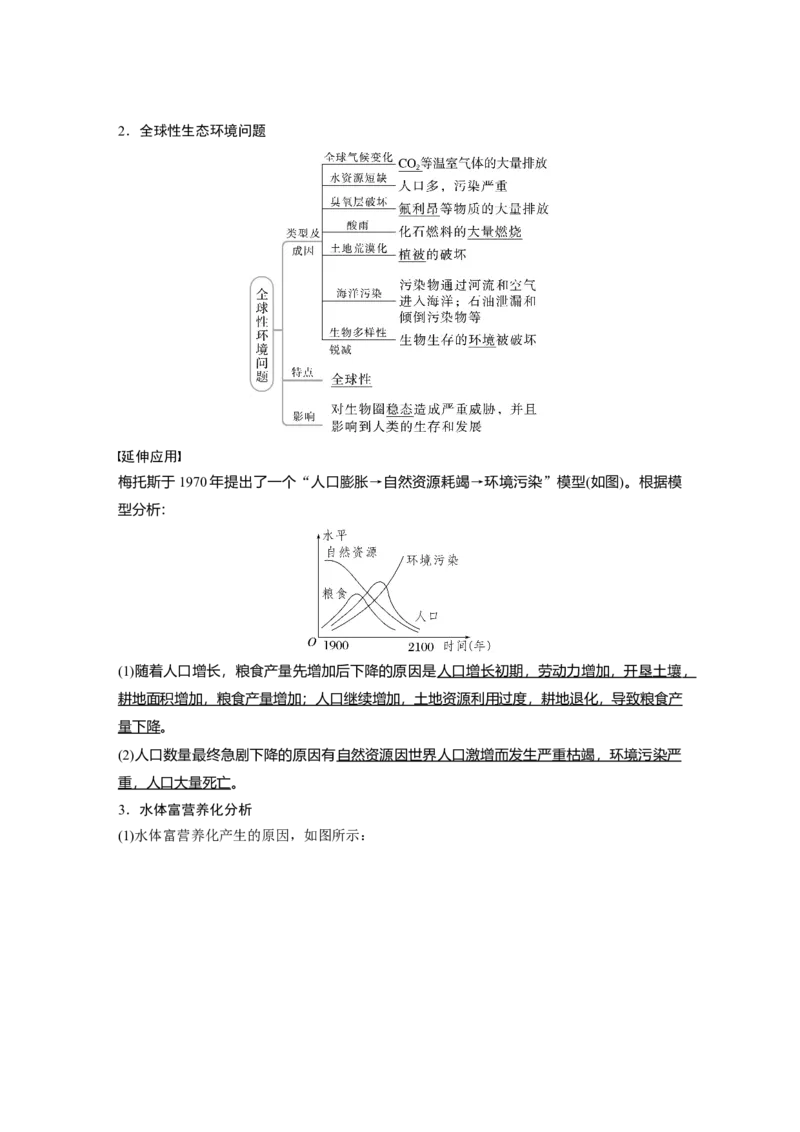 2023年高考生物一轮复习（全国版）第9单元第9课时　生态环境的保护_通用版（老高考）复习资料_2023年复习资料_一轮复习_2023年高考生物一轮复习讲义+课件（全国版）