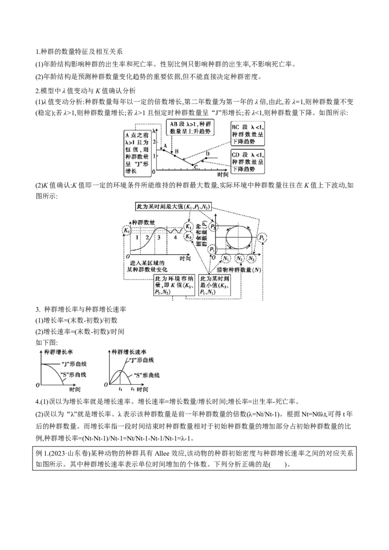 生物-2024年高考考前最后一课_2024年新高考资料_5.2024三轮冲刺_生物（含PDF版，可直接打印）-2024年高考考前最后一课