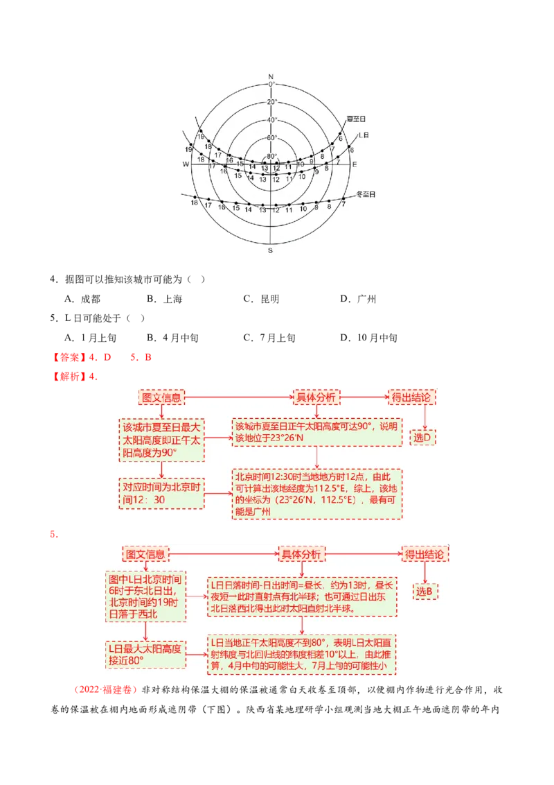 专题02地球运动（讲义）（解析版）更新_2025年新高考资料_二轮复习_01高考语文等多个文件_2025年高三地理高考二轮复习专项提升_二轮讲义