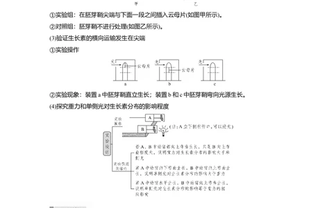 2022年高考生物一轮复习第8单元热点题型九植物激素调节的相关实验探究_新高考复习资料_2022年新高考复习资料_2022年一轮复习最新版_1.2022年高考生物一轮复习全国通用版