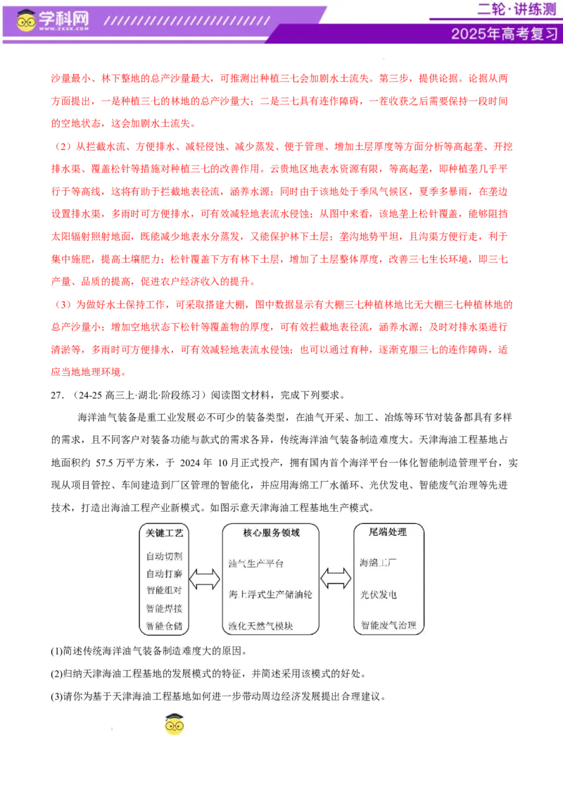 专题09产业区位与产业发展（练习）（解析版）_2025年新高考资料_二轮复习_上好课2025年高考地理二轮复习讲练测（新高考通用）3381954