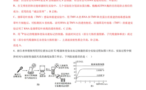 第09讲遗传的分子基础（练习）（解析版）_2024年新高考资料_2.2024二轮复习_2024年高考生物二轮复习讲练测（新教材新高考）