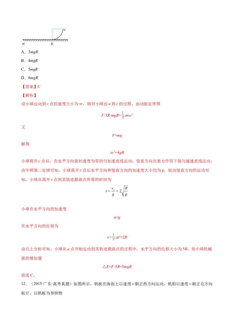 4.1曲线运动运动的合成与分解（练）--2023年高考物理一轮复习讲练测（全国通用）（解析版）_04高考物理_通用版（老高考）复习资料_2023年复习资料_一轮复习