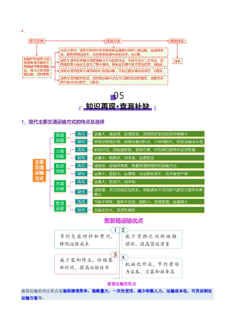 专题10交通、工程建设、国际合作（讲义）（解析版）_2025年新高考资料_二轮复习_01高考语文等多个文件_2025年高三地理高考二轮复习专项提升_二轮讲义