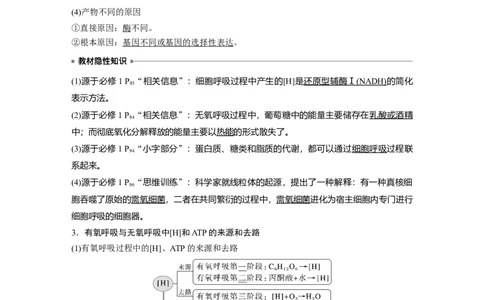 2023年高考生物一轮复习（新人教新高考）第3单元第3课时　细胞呼吸的方式和过程_新高考复习资料_2023年新高考复习资料_一轮复习_2023年新高考大一轮复习讲义