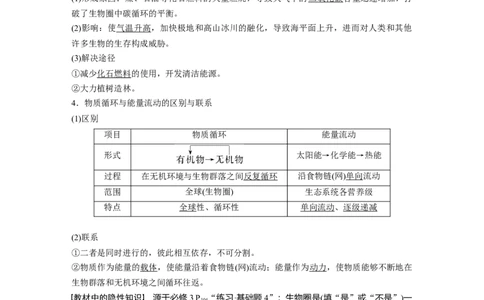 2022年高考生物一轮复习第9单元第31讲　生态系统的物质循环、信息传递及其稳定性_新高考复习资料_2022年新高考复习资料_2022年一轮复习最新版