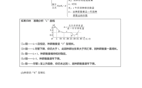 2023年高考生物一轮复习（全国版）第9单元第2课时　种群数量的变化_通用版（老高考）复习资料_2023年复习资料_一轮复习_2023年高考生物一轮复习讲义+课件（全国版）