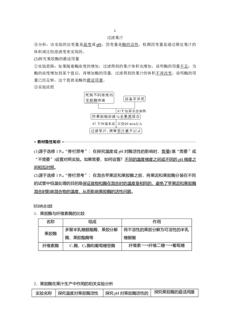 2023年高考生物一轮复习（全国版）第11单元第4课时　酶的研究与应用_通用版（老高考）复习资料_2023年复习资料_一轮复习_2023年高考生物一轮复习讲义+课件（全国版）