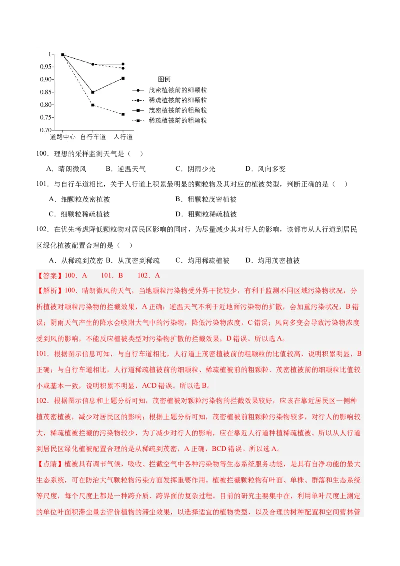 专题01选择题攻略（练习）（解析版）_2025年新高考资料_二轮复习_上好课2025年高考地理二轮复习讲练测（新高考通用）3381954