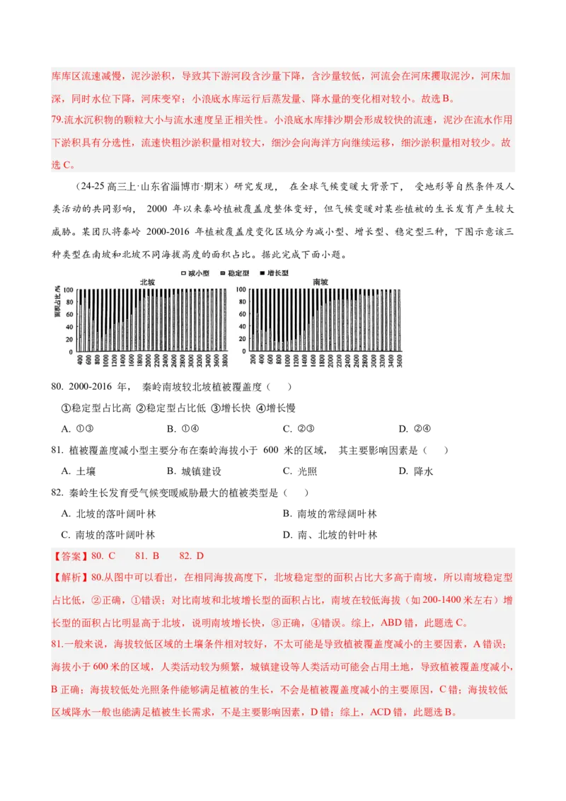 专题01选择题攻略（练习）（解析版）_2025年新高考资料_二轮复习_上好课2025年高考地理二轮复习讲练测（新高考通用）3381954