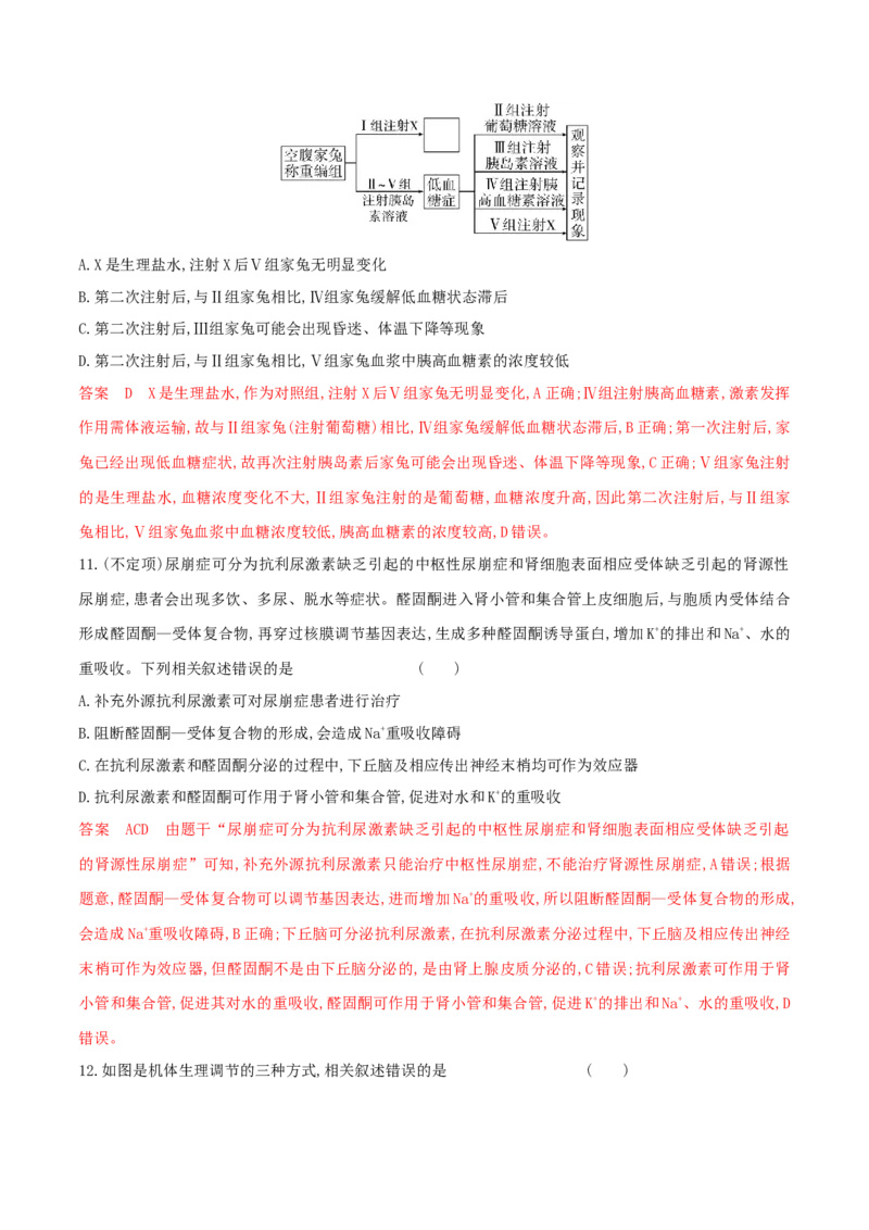 押题点03内环境稳态及三种调节（解析版）_2024年新高考资料_5.2024三轮冲刺_备战2024年高考生物临考题号押题（辽宁、黑龙江、吉林专用）322857720
