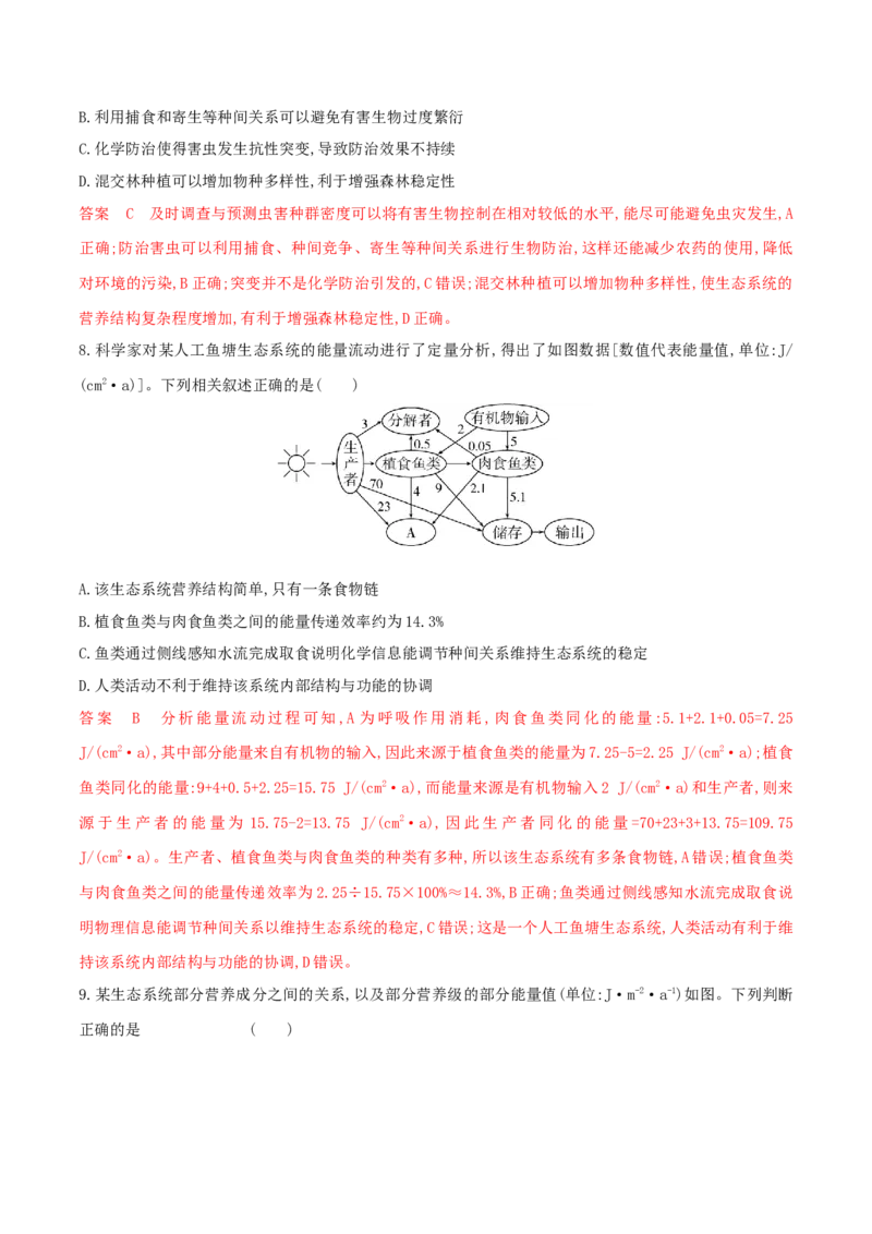 押题点05生态系统与环境保护（解析版）_2024年新高考资料_5.2024三轮冲刺_备战2024年高考生物临考题号押题（辽宁、黑龙江、吉林专用）322857720