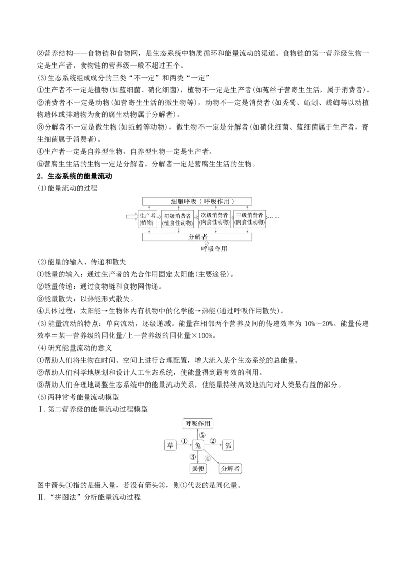 押题点05生态系统与环境保护（解析版）_2024年新高考资料_5.2024三轮冲刺_备战2024年高考生物临考题号押题（辽宁、黑龙江、吉林专用）322857720