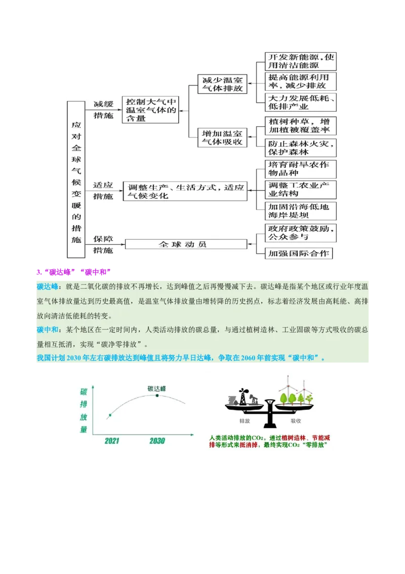专题11资源、环境与国家安全（讲义）（解析版）_2025年新高考资料_二轮复习_01高考语文等多个文件_2025年高三地理高考二轮复习专项提升_二轮讲义