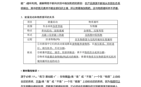2023年高考生物一轮复习（全国版）第9单元第7课时　生态系统的物质循环和信息传递_通用版（老高考）复习资料_2023年复习资料_一轮复习_2023年高考生物一轮复习讲义+课件（全国版）