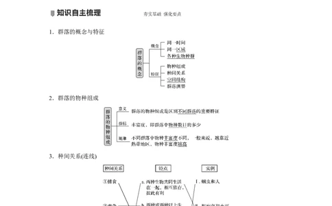 2022年高考生物一轮复习第9单元第29讲　群落的结构与演替_新高考复习资料_2022年新高考复习资料_2022年一轮复习最新版_1.2022年高考生物一轮复习全国通用版