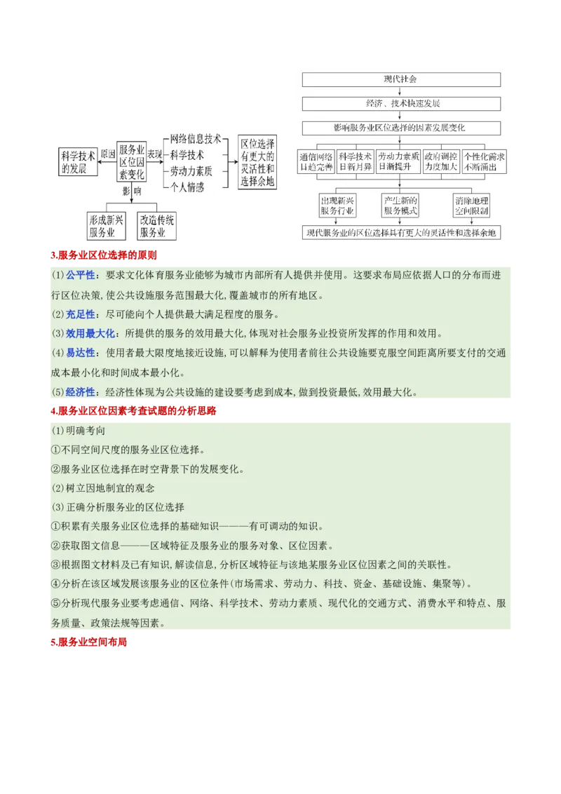 专题09产业区位与产业发展（讲义）（原卷版）_2025年新高考资料_二轮复习_01高考语文等多个文件_2025年高三地理高考二轮复习专项提升_二轮讲义