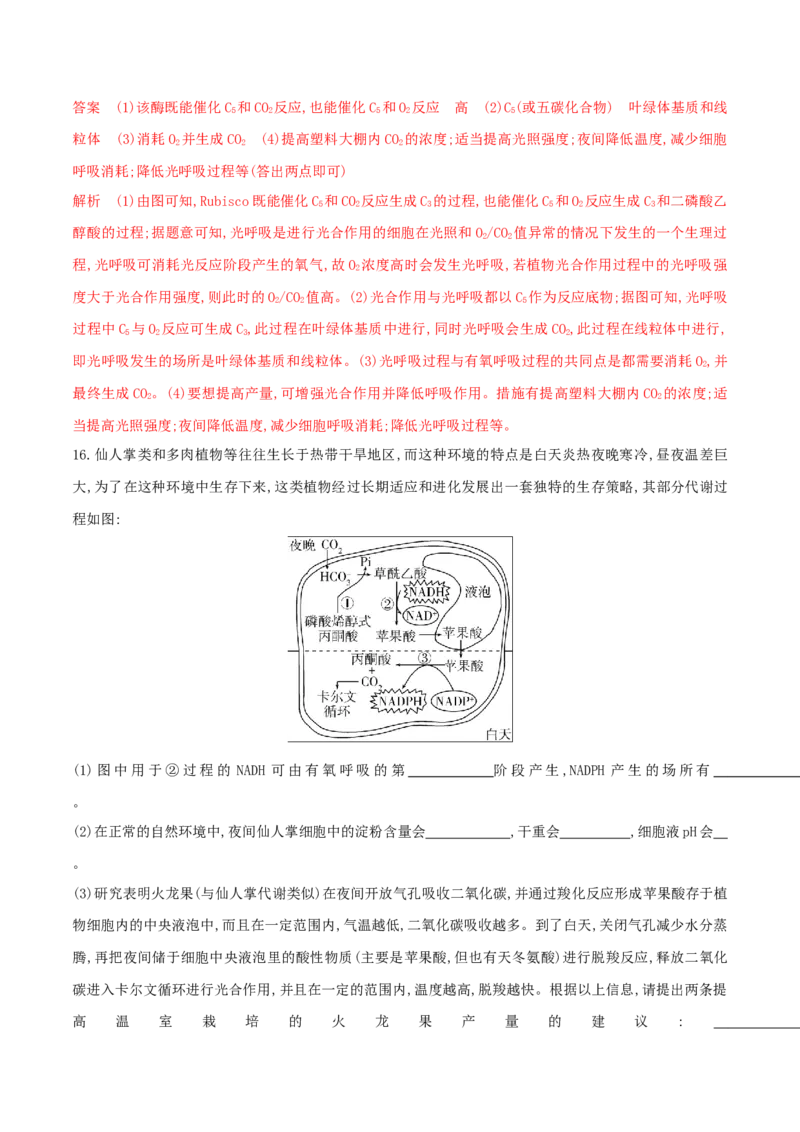 押第21题细胞代谢模块（解析版）_2024年新高考资料_5.2024三轮冲刺_备战2024年高考生物临考题号押题（辽宁、黑龙江、吉林专用）322857720