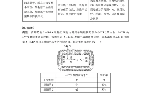 2023年高考生物二轮复习（全国版）第3篇考前特训专项一(五)情景信息类_通用版（老高考）复习资料_2023年复习资料_二轮复习_2023年高考生物二轮复习讲义+课件（全国版）