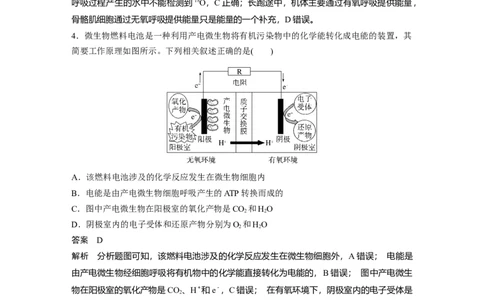 2023年高考生物二轮复习（全国版）第3篇考前特训专项二(二)细胞代谢_通用版（老高考）复习资料_2023年复习资料_二轮复习_2023年高考生物二轮复习讲义+课件（全国版）
