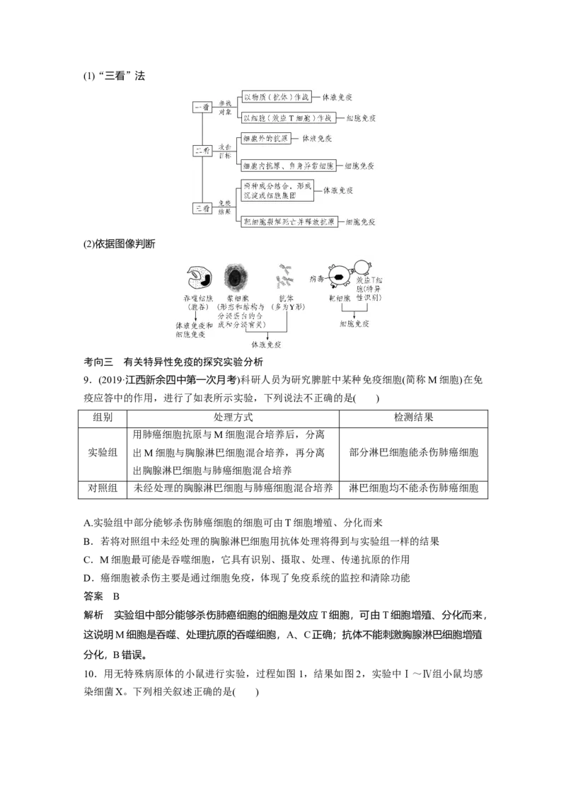 2022年高考生物一轮复习第8单元第26讲　免疫调节_新高考复习资料_2022年新高考复习资料_2022年一轮复习最新版_1.2022年高考生物一轮复习全国通用版