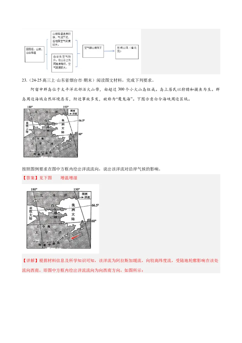 专题03新高考新题型攻略（练习）（解析版）_2025年新高考资料_二轮复习_上好课2025年高考地理二轮复习讲练测（新高考通用）3381954
