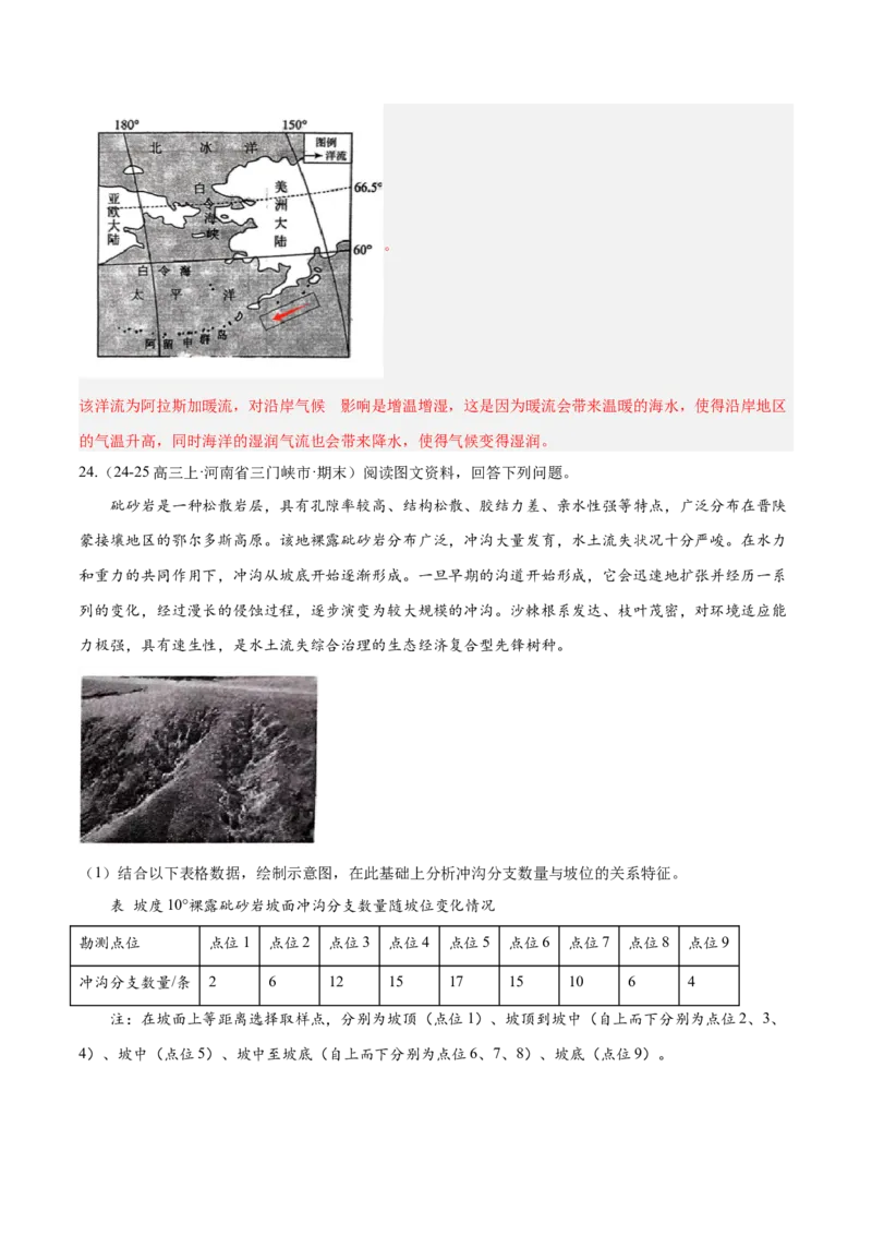 专题03新高考新题型攻略（练习）（解析版）_2025年新高考资料_二轮复习_上好课2025年高考地理二轮复习讲练测（新高考通用）3381954