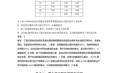 2023年高考生物一轮复习（新人教新高考）第10单元第7课时　基因工程的应用和蛋白质工程_新高考复习资料_2023年新高考复习资料_一轮复习_2023年新高考大一轮复习讲义