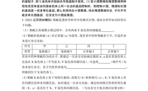 热点微练12基因位置的判断(尖子生特训)_2024年新高考资料_1.2024一轮复习_2024年高考生物一轮复习讲义（新人教版）_另附1套Word版题库_必修2_第五单元遗传的基本规律