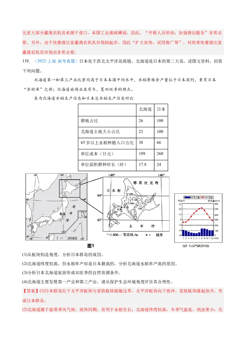 专题09农业+解析版_2025年新高考资料_二轮复习_01高考语文等多个文件_2025年高三地理高考二轮复习专项提升_真题演练