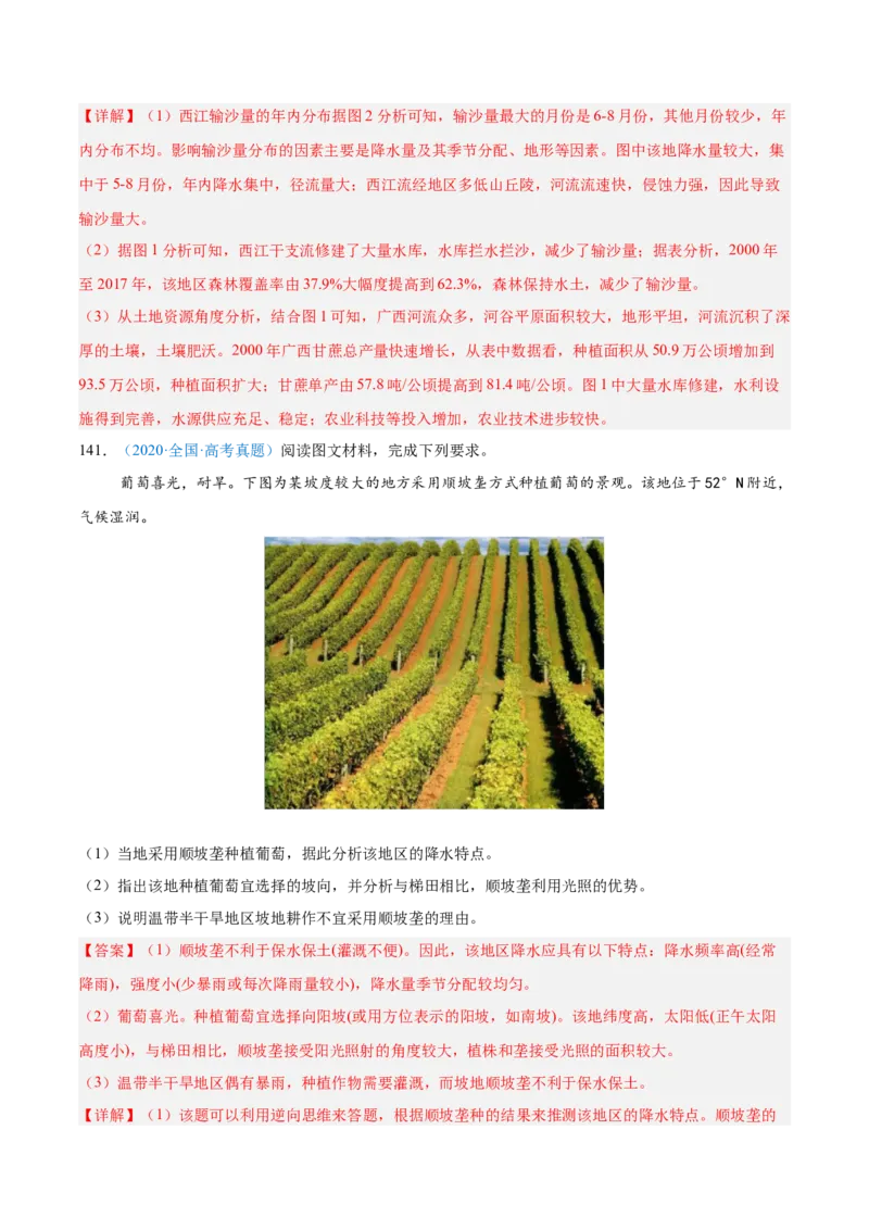 专题09农业+解析版_2025年新高考资料_二轮复习_01高考语文等多个文件_2025年高三地理高考二轮复习专项提升_真题演练