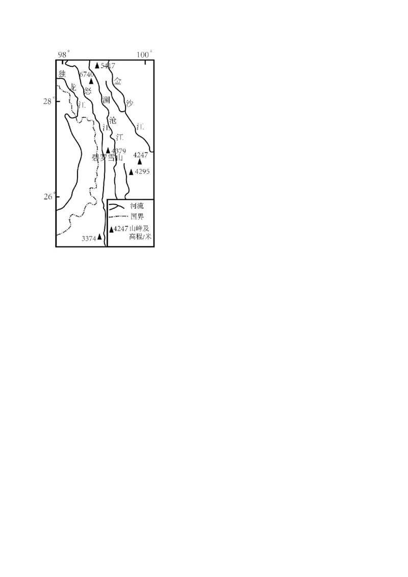 专题07自然环境的整体性与差异性（原卷版）_2025年新高考资料_二轮复习_2025年高三地理高考二轮复习专项提升（新高考通用）3405802_重点&middot;难点&middot;热点专练（分地区）_北京专用